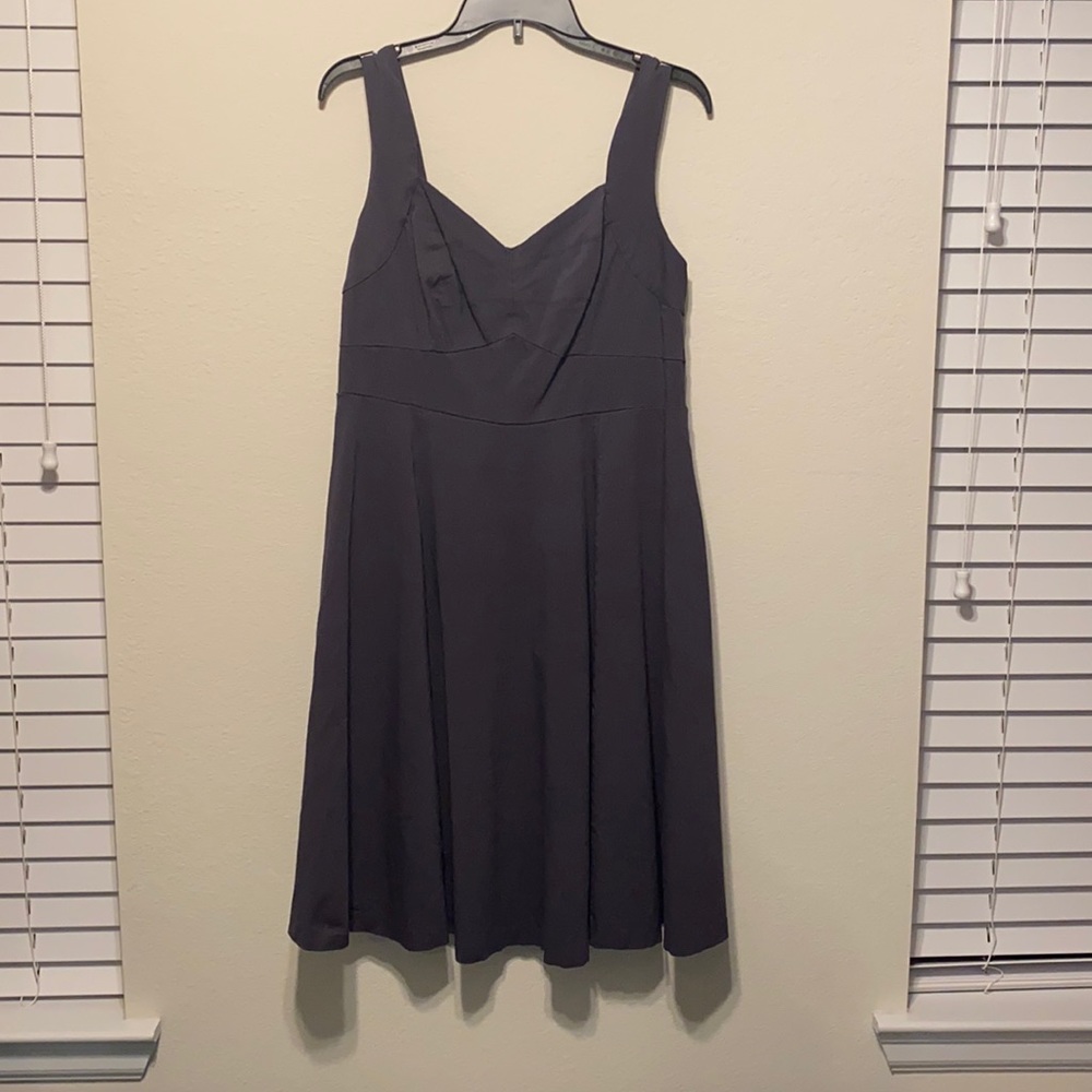 Dark gray dress